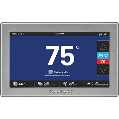 American Standard AccuLink™ Platinum 1050 Smart Thermostat.